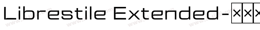 Librestile Extended字体转换